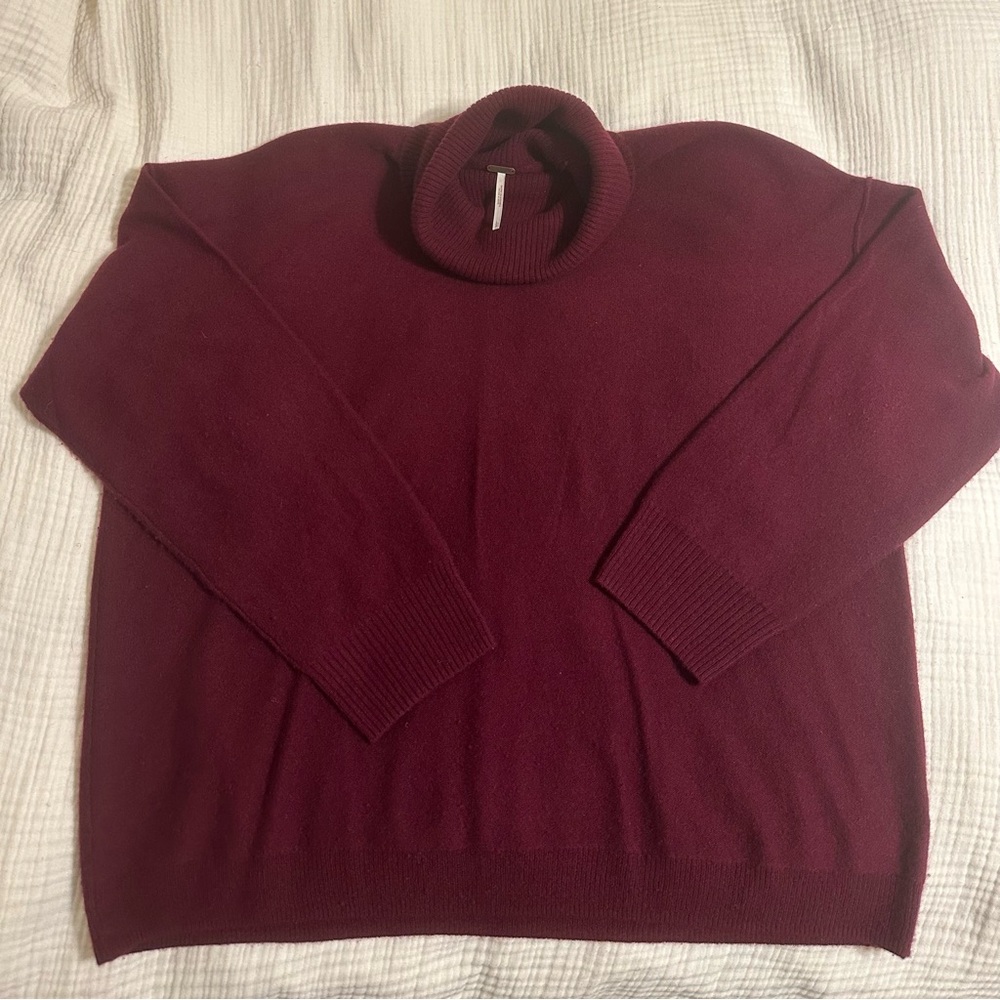 Free People Addie Cashmere Turtleneck Sweater - Picture 5 of 6